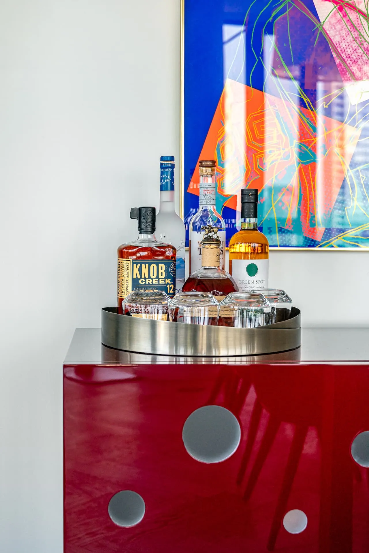 Colourful and functional eclectic decor reflecting a whimsical personality