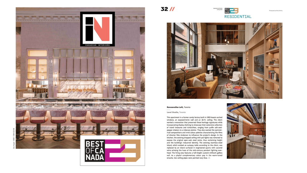 Canadian Interiors Awards2026 Best of Canada Design